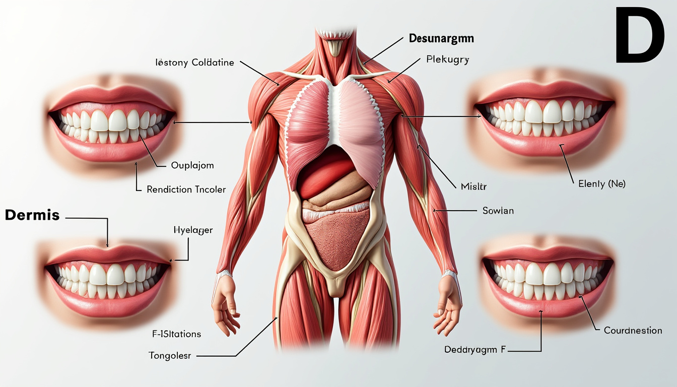 explorez la liste complète des parties du corps humain commençant par la lettre d et enrichissez vos connaissances en anatomie grâce à notre guide détaillé.