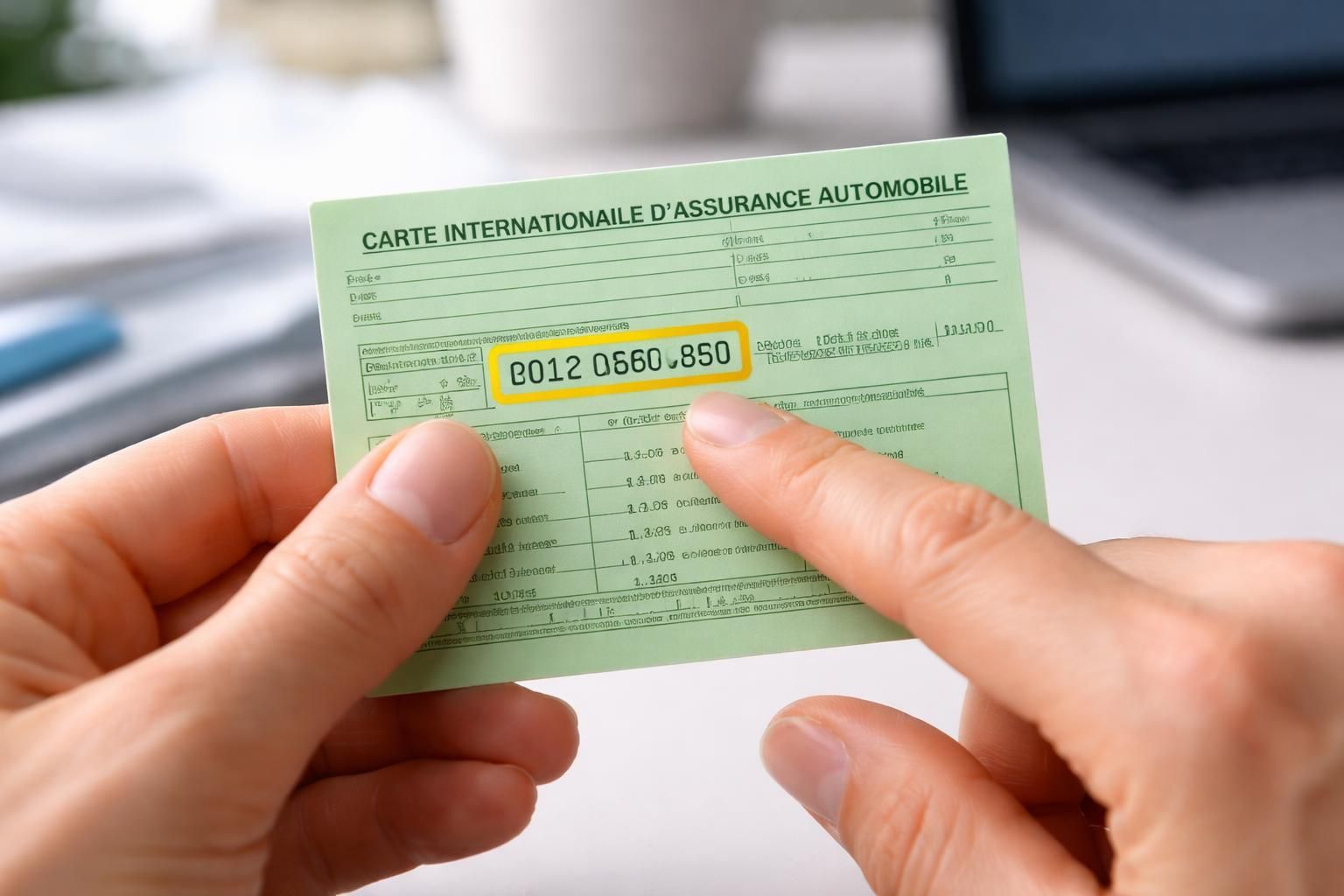 découvrez comment lire et interpréter le numéro de la carte verte d'assurance pour mieux comprendre votre couverture et faciliter vos démarches.