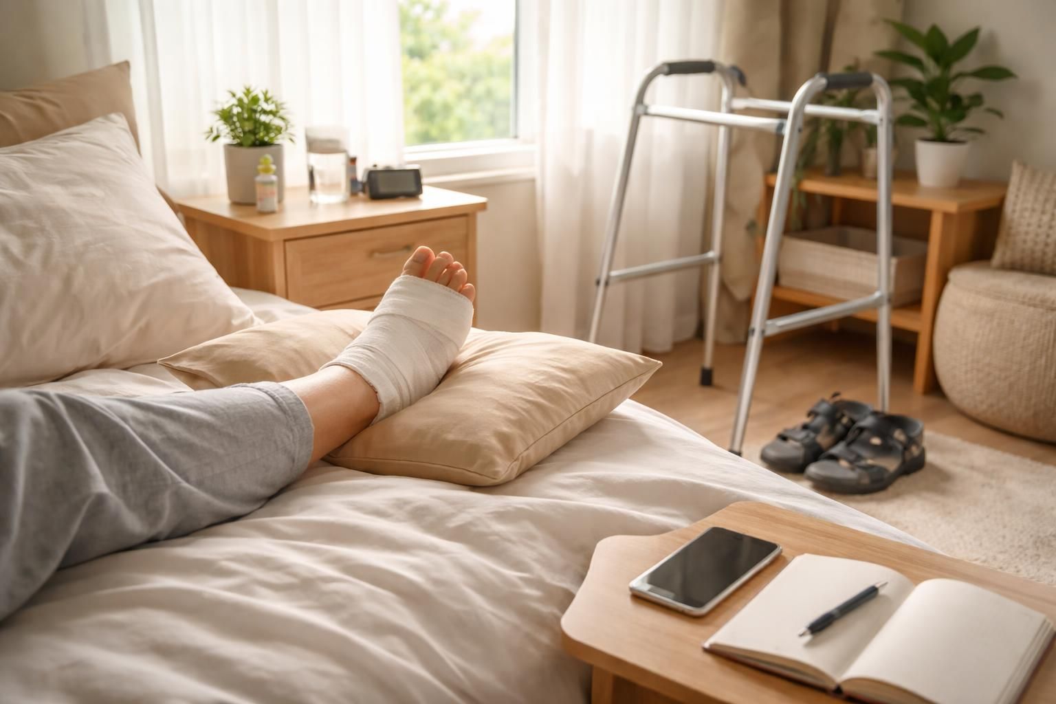 découvrez des conseils pratiques pour bien préparer votre arrêt de travail après une opération de l'épine calcanéenne et assurer une convalescence sereine.