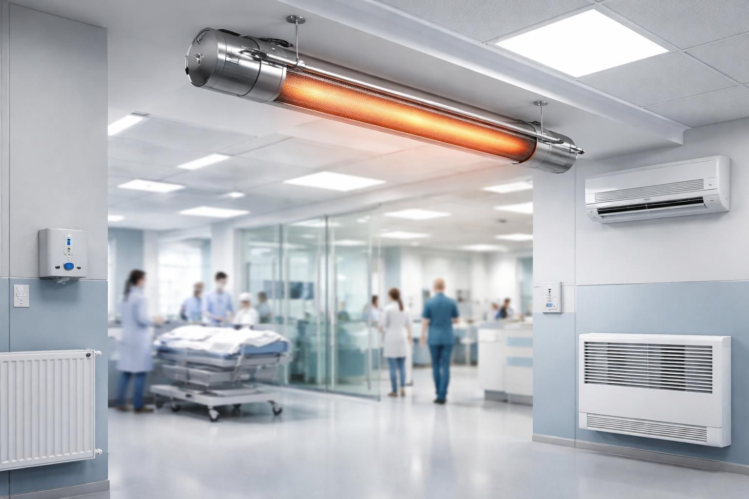 découvrez notre comparatif des solutions de chauffage en hôpital avec un focus sur le tube radiant gaz, une option efficace et économique pour un confort optimal des patients et du personnel.