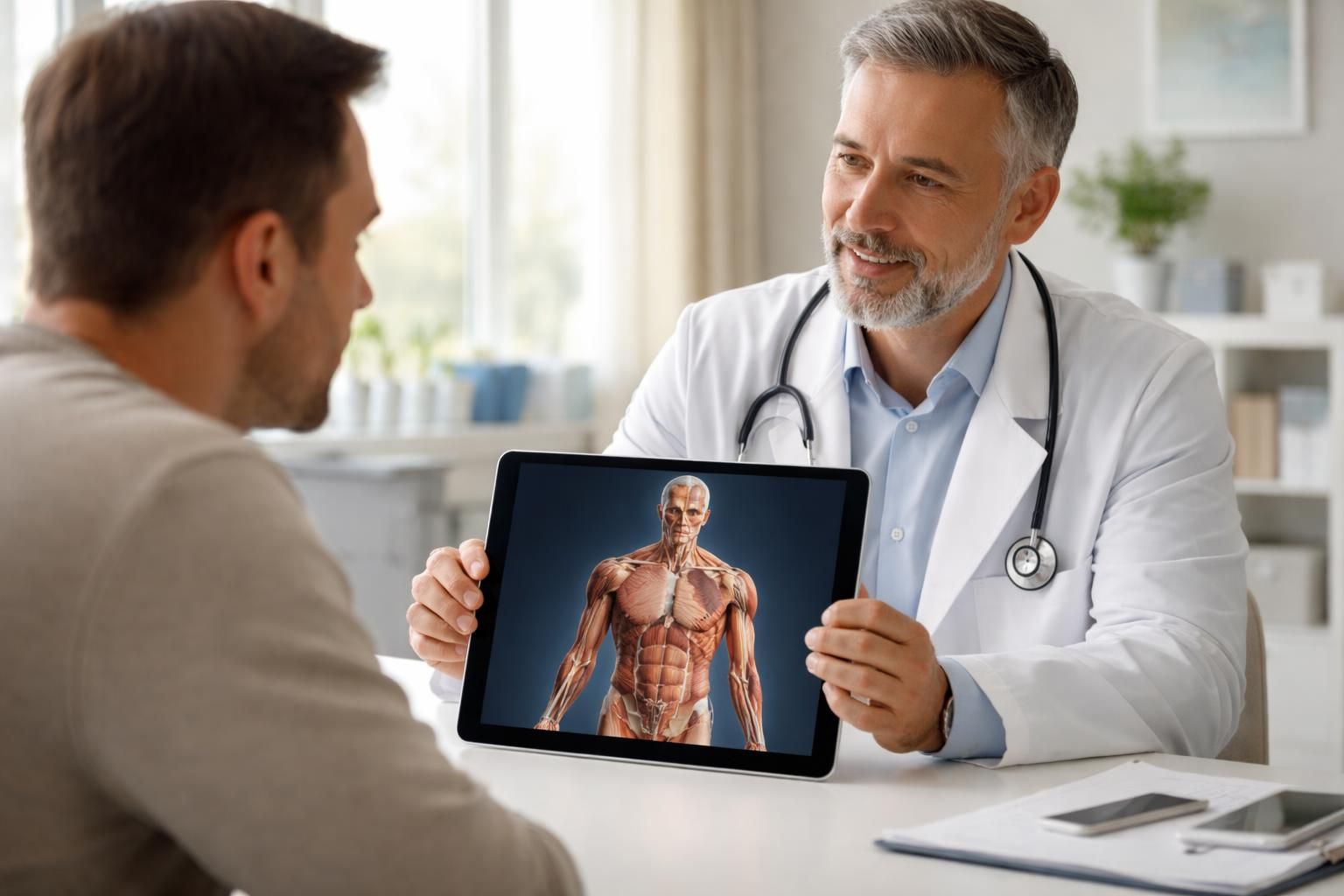 découvrez comment utiliser une tablette tactile pour montrer l’anatomie en consultation d’éducation thérapeutique, améliorant ainsi la compréhension et l’accompagnement des patients.
