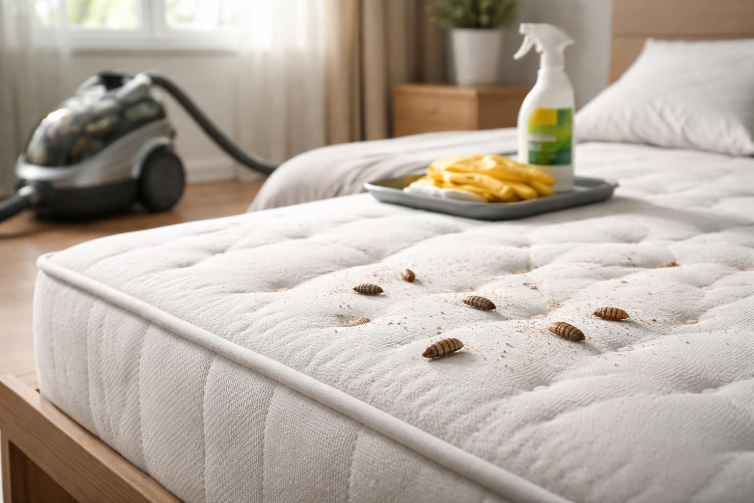 découvrez comment éliminer efficacement les larves d'anthrène sur votre matelas avec notre guide complet et facile à suivre, pour une maison propre et saine.